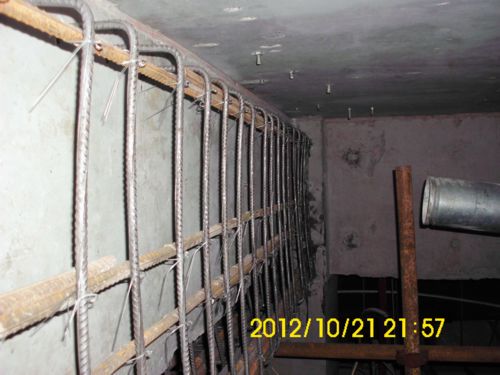 临沂环球汇金湾柱包钢加固工程